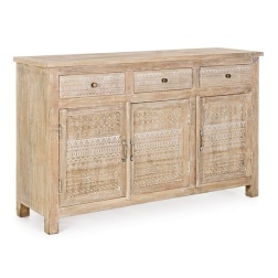 Credenza 3 Ante 3 Cassetti in legno Mayra Bizzotto